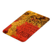 Art Nouveau Music, La Boheme Opera, 1896 Magneet (Linkerzijde)