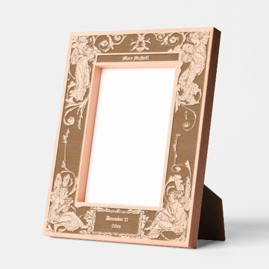  Art Nouveau Musical Fairies Border Gegraveerde Lijstjes (Links)