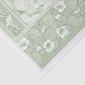 Art Nouveau Nasturtiums van de Franse kunstenaar T Tissuepapier (Detail)