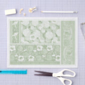 Art Nouveau Nasturtiums van de Franse kunstenaar T Tissuepapier (Craft)