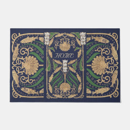 Art Nouveau Nautische schelpen Deurmat