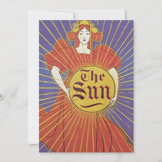  Art Nouveau, New York Sun Newspaper (Voorkant)
