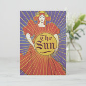  Art Nouveau, New York Sun Newspaper (Staand voorkant)