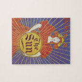 Art Nouveau, New York Sun Newspaper Legpuzzel (Horizontaal)