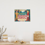  Art Nouveau - nieuwe krant Poster (Keuken)