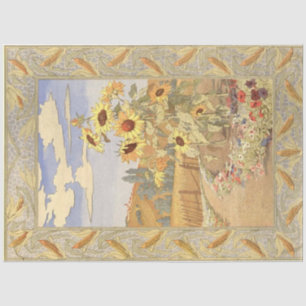 art nouveau oekraïne tissuepapier