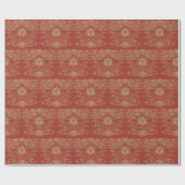 Art Nouveau Old Book Hoesje Cadeaupapier (Vlak)