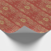 Art Nouveau Old Book Hoesje Cadeaupapier (Hoek)