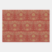 Art Nouveau Old Book Hoesjes Inpakpapier Vel (Voorkant 3)