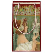 Art nouveau oman klein cadeauzakje (Voorkant)