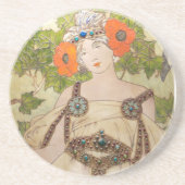 Art Nouveau onderzetter (Voorkant)