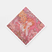 Art Nouveau ontwerp Papieren servetten (Hoek)