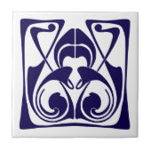 Art Nouveau Ornament Frieze Tegeltje (Voorkant)