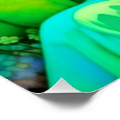 Art Nouveau Ostara Keltische Lente Perfect Poster (Hoek)