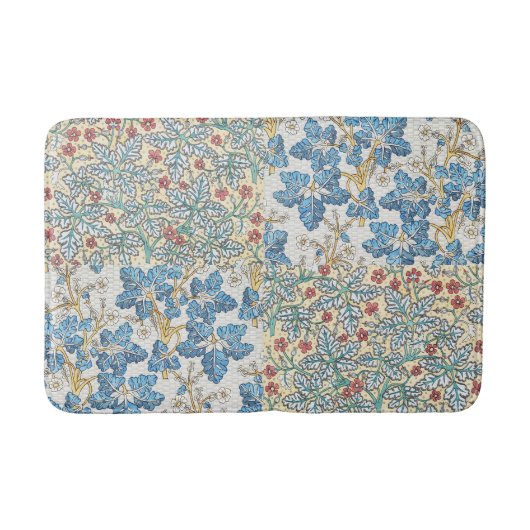 Art Nouveau Oud Wild Geranium Bloempatroon Badmat (Voorkant)