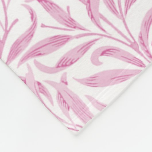 Art Nouveau Paar Konijnen De Morgan en Morris Fleece Deken (Hoek)