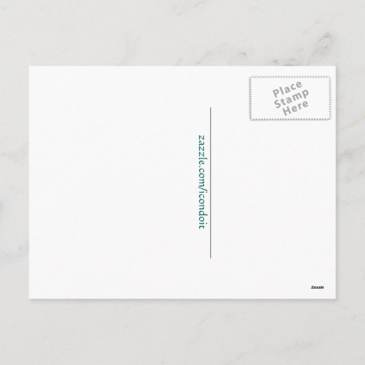 Art Nouveau Paasaffodis gepersonaliseerd Feestdagenkaart (Achterkant)