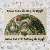 Art Nouveau, paaseieren met kippen Legpuzzel