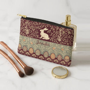 Art Nouveau Paashaas Sier Eieren Bourgondi Etui
