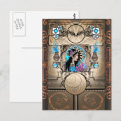 Art Nouveau Painting Samaritan Woman Briefkaart (Voorkant / Achterkant)