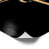 Art Nouveau Paloma Perfect Poster (Hoek)