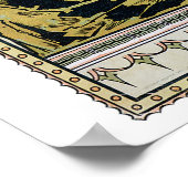  art nouveau parfume advertentie poster (Hoek)