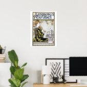  art nouveau parfume advertentie poster (Thuiskantoor)