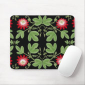 Art Nouveau Passiflora Mousepad Muismat (Met muis)