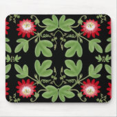 Art Nouveau Passiflora Mousepad Muismat (Voorkant)