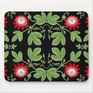 Art Nouveau Passiflora Mousepad Muismat