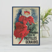 Art Nouveau Pastilles Geraudel Cough druppels (Staand voorkant)