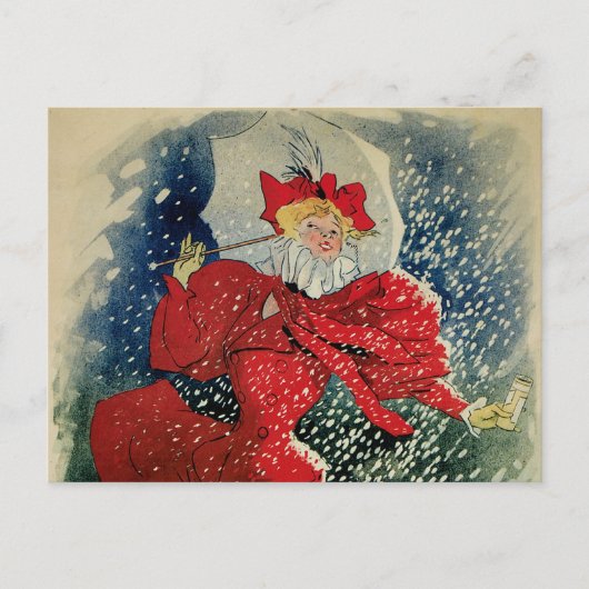 Art Nouveau Pastilles Geraudel Cough druppels Briefkaart (Voorkant)