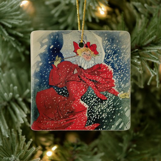 Art Nouveau Pastilles Geraudel Cough druppels Keramisch Ornament (Boom)