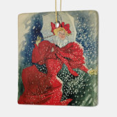 Art Nouveau Pastilles Geraudel Cough druppels Keramisch Ornament (Links)