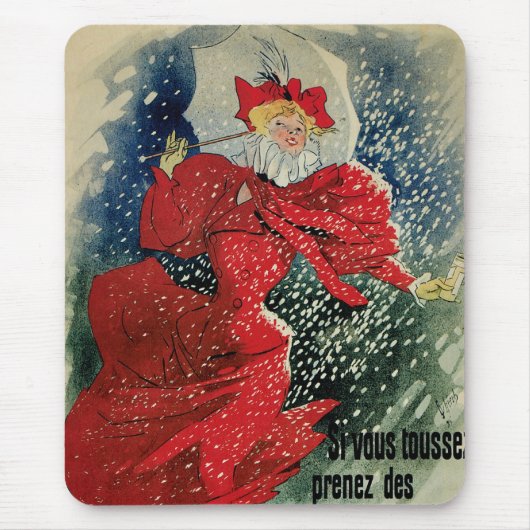  Art Nouveau Pastilles Geraudel Cough druppels Muismat (Voorkant)