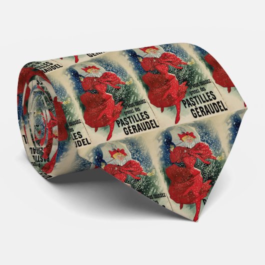  Art Nouveau Pastilles Geraudel Cough druppels Stropdas (Opgerold)