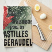  Art Nouveau Pastilles Geraudel Cough druppels Theedoek (Quarter Fold)