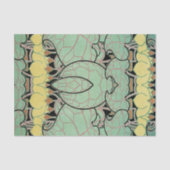 Art Nouveau patroon #10 Tissuepapier (Voorkant)