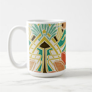 Art Nouveau patroon #11 Koffiemok