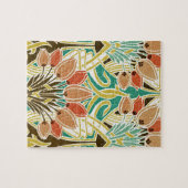 Art Nouveau patroon #11 Legpuzzel (Horizontaal)