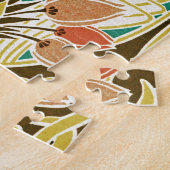 Art Nouveau patroon #11 Legpuzzel (Zijkant)