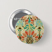 Art Nouveau patroon #11 Ronde Button 5,7 Cm (Voorkant /achterkant)
