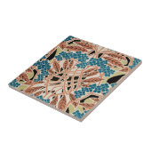 Art Nouveau patroon #12 Tegeltje (Zijkant)