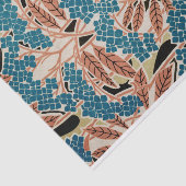 Art Nouveau patroon #12 Tissuepapier (Detail)