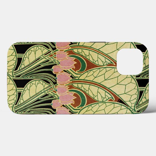 Art Nouveau patroon #1 Case-Mate iPhone Case (Achterkant (horizontaal))