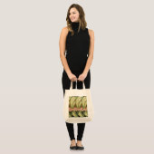 Art Nouveau patroon #1 Tote Bag (Voorkant (model))