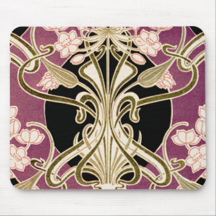 Art Nouveau patroon 2 Muismat