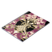 Art Nouveau patroon 2 Notitieboek (Linkerzijde)