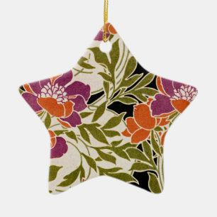 Art Nouveau patroon 3 Keramisch Ornament