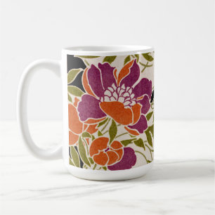 Art Nouveau patroon 3 Koffiemok